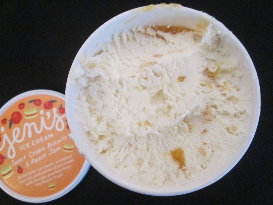 David's Ice Cream Reviews Jeni's Sweet Cream Biscuits & Peach Jam