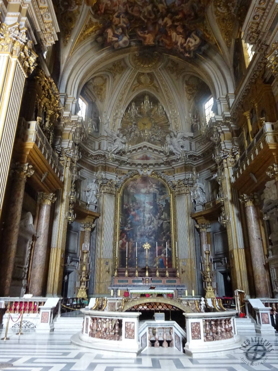 Fred ailleurs Rome Basilique des SaintsApôtres (basilica dei Santi