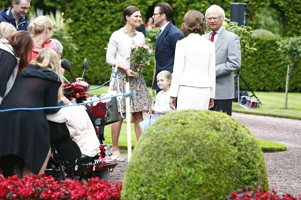 King Carl Gustaf and Queen Silvia, Crown Princess and Prince Daniel  and Princess Estelle