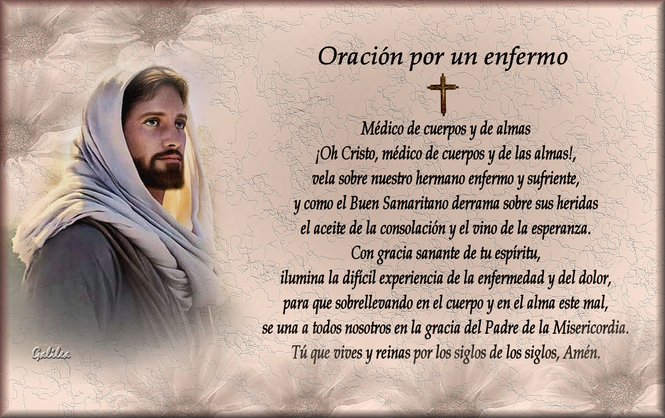 ® Blog Católico Gotitas Espirituales ®: ORACIONES POR LOS ENFERMOS