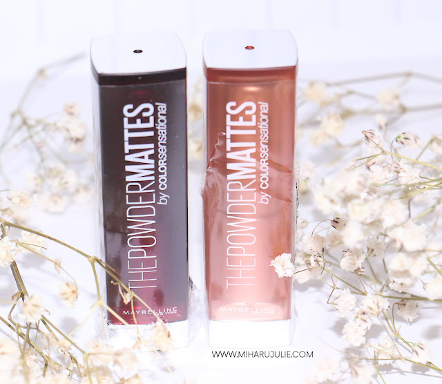 MAYBELLINE POWDER MATTE LIPSTICK review & swatches