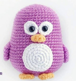 PATRON GRATIS PINGUINO AMIGURUMI 47143 🐧