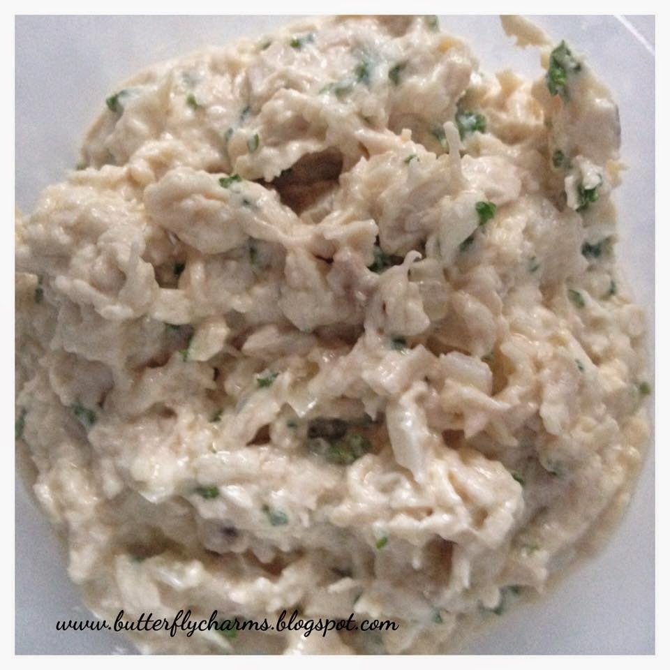 charmed life♥ Chiq's Cream cheese Chicken spread♥