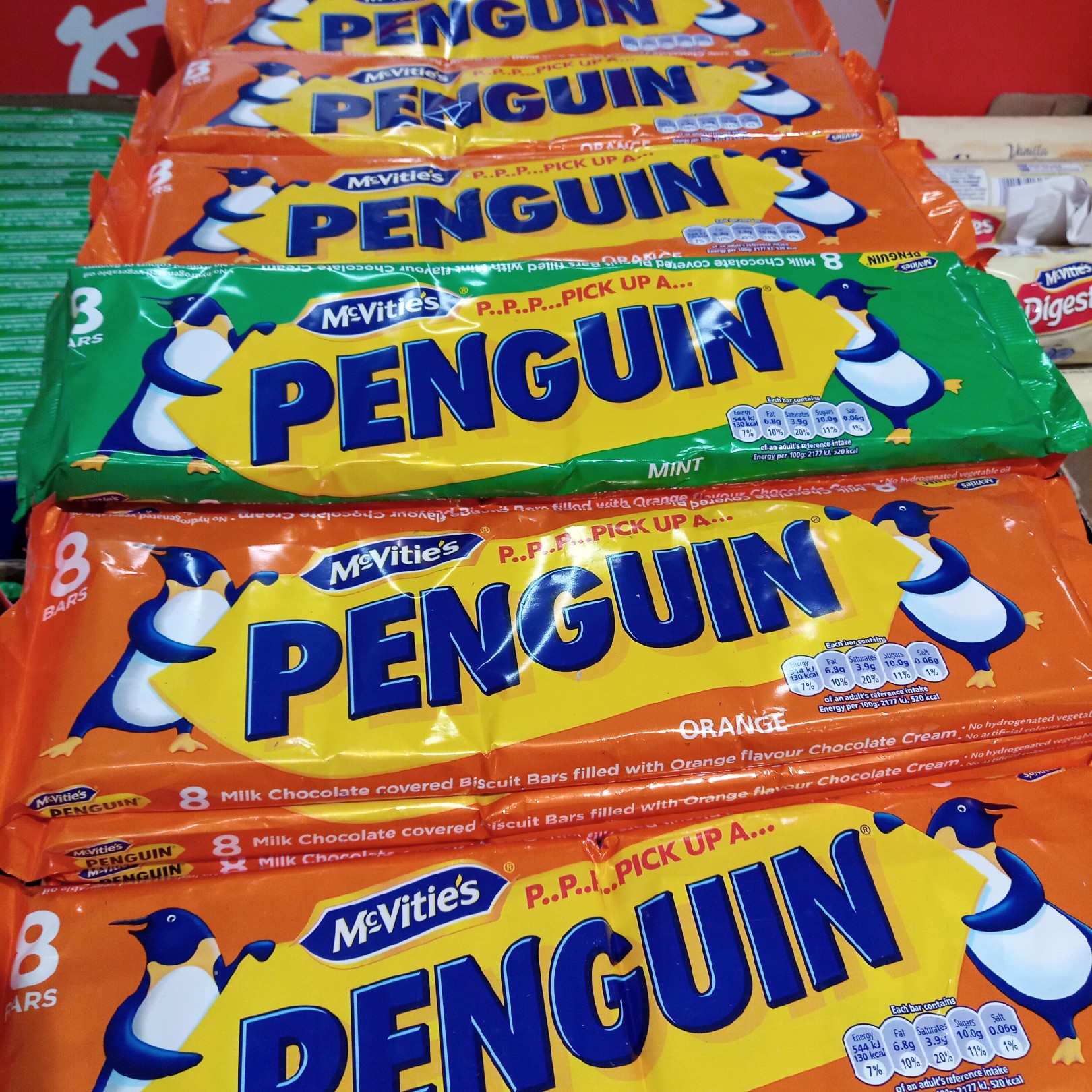 Supersupergirl's Food Reviews Penguin biscuits