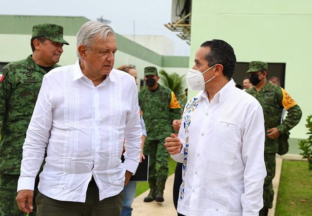 Presidente visita zona sureste para supervisar construcción de Tren Maya