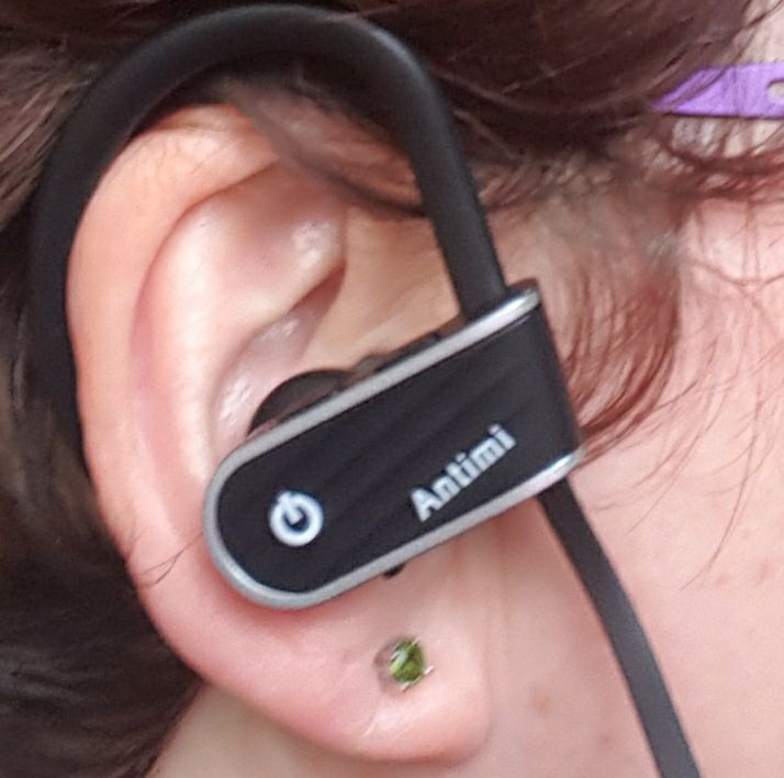 Antimi Bluetooth Headphones,IPX7 Waterproof HD Stereo Sweatproof