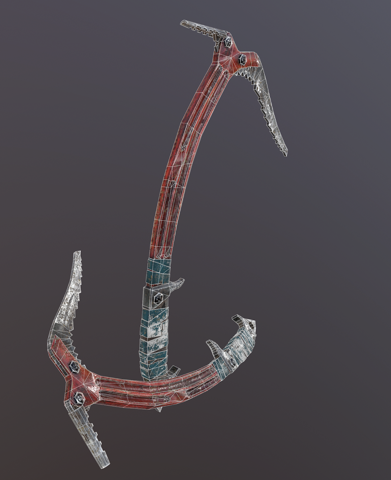 Climbing Axe Game Asset