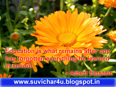 Education is what remains after one has forgotten everything he learned in school