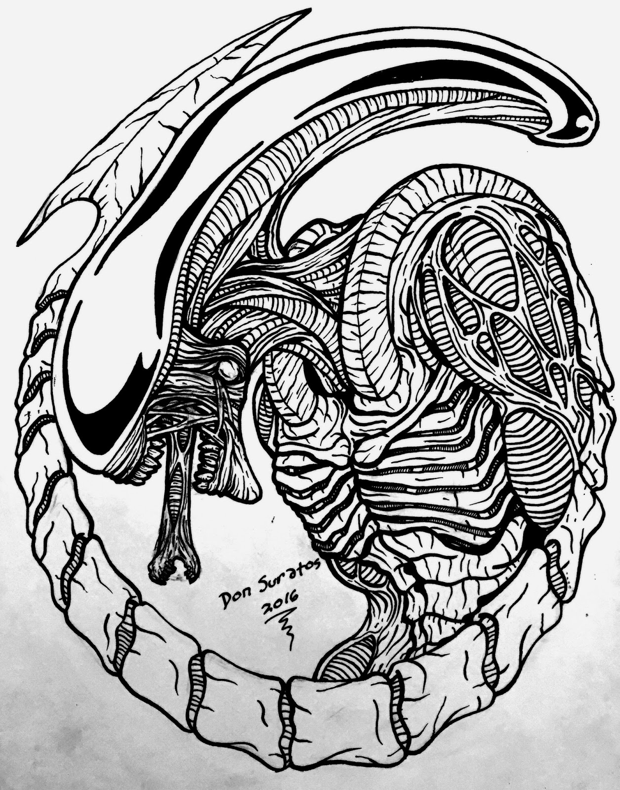 Traditional Dip Pen Art to Digital Art Don Suratos ART