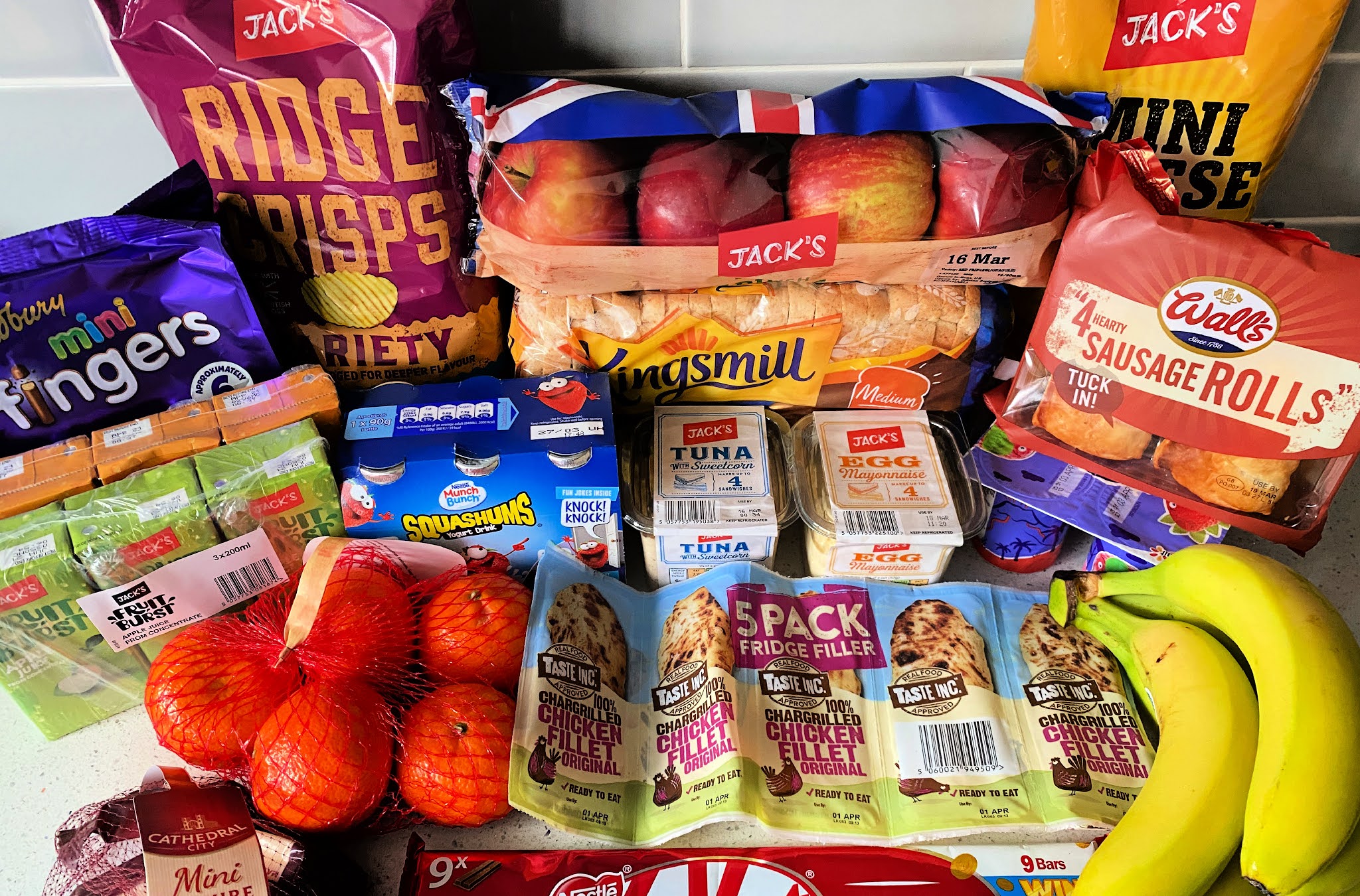 Playdays and Runways Snacks and Lunch Bag Fillers From Jack's AD