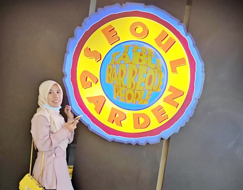 Nikki Ada Abdullah JalanJalan Cari Makan BBQ di Seoul Garden, KB Mall