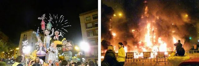 Things to do in Valencia Spain During Las Fallas - Witness La Crema