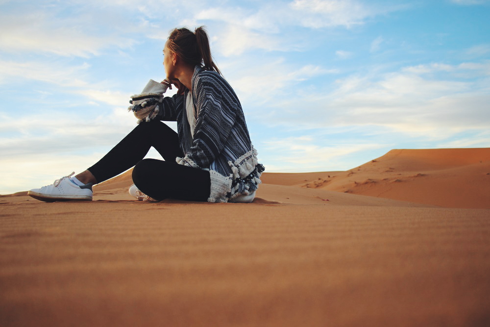 Sahara Wüste in Marokko