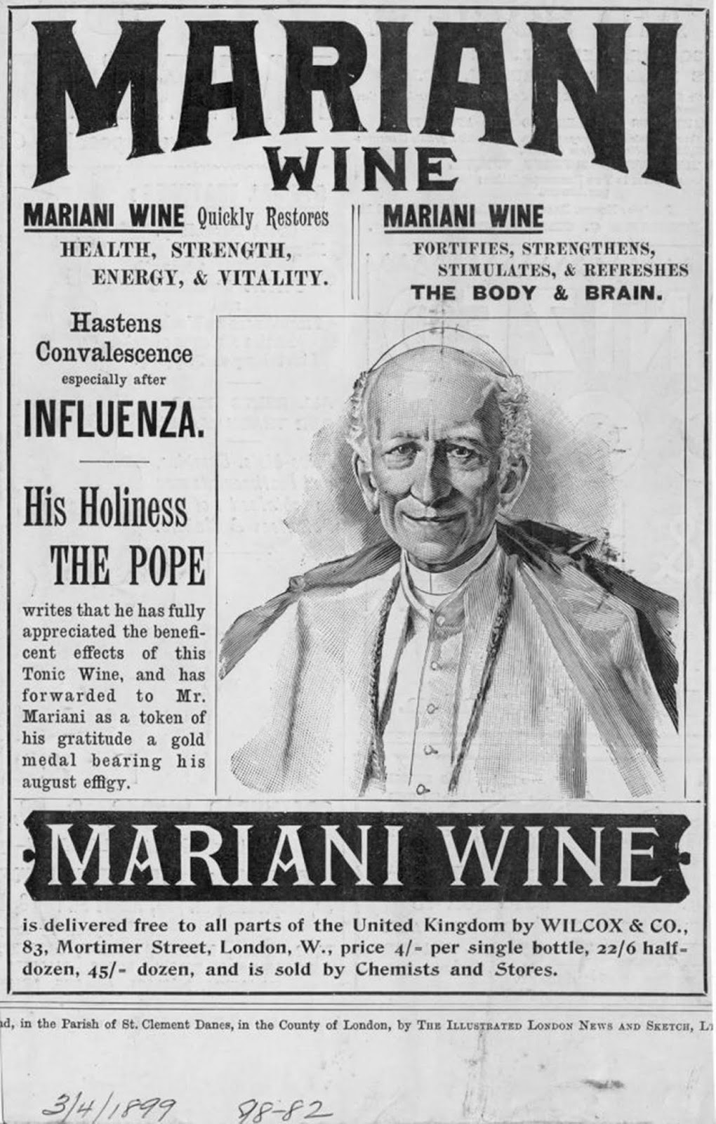 It was a favorite of historical figures from Queen Victoria, to Pope Leo XIII, and Thomas Edison.