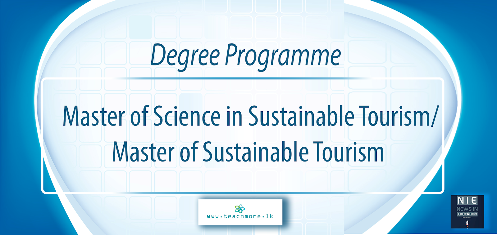 tourism science degree