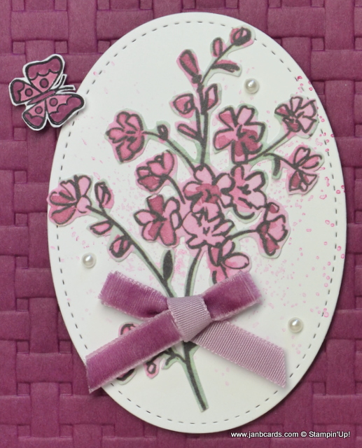 Floral Bouquet Birthday Card JanB Cards