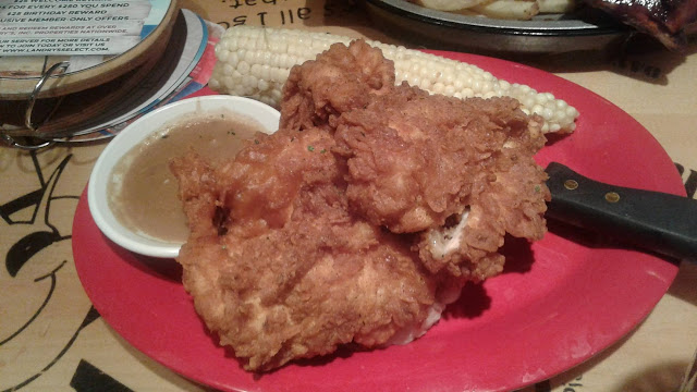 fried chicken at Bubba Gump Shrimp Co