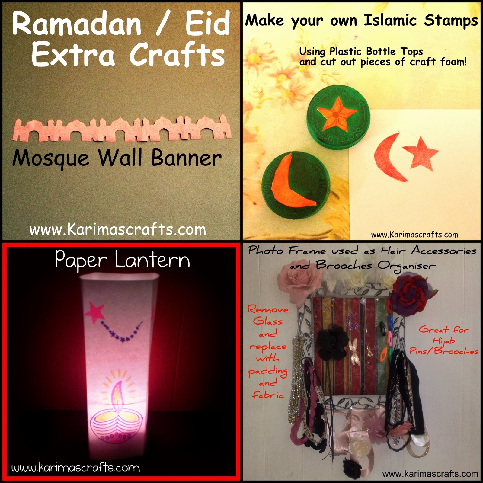 Karima's Crafts: 30 Days of Ramadan Crafts - Roundup