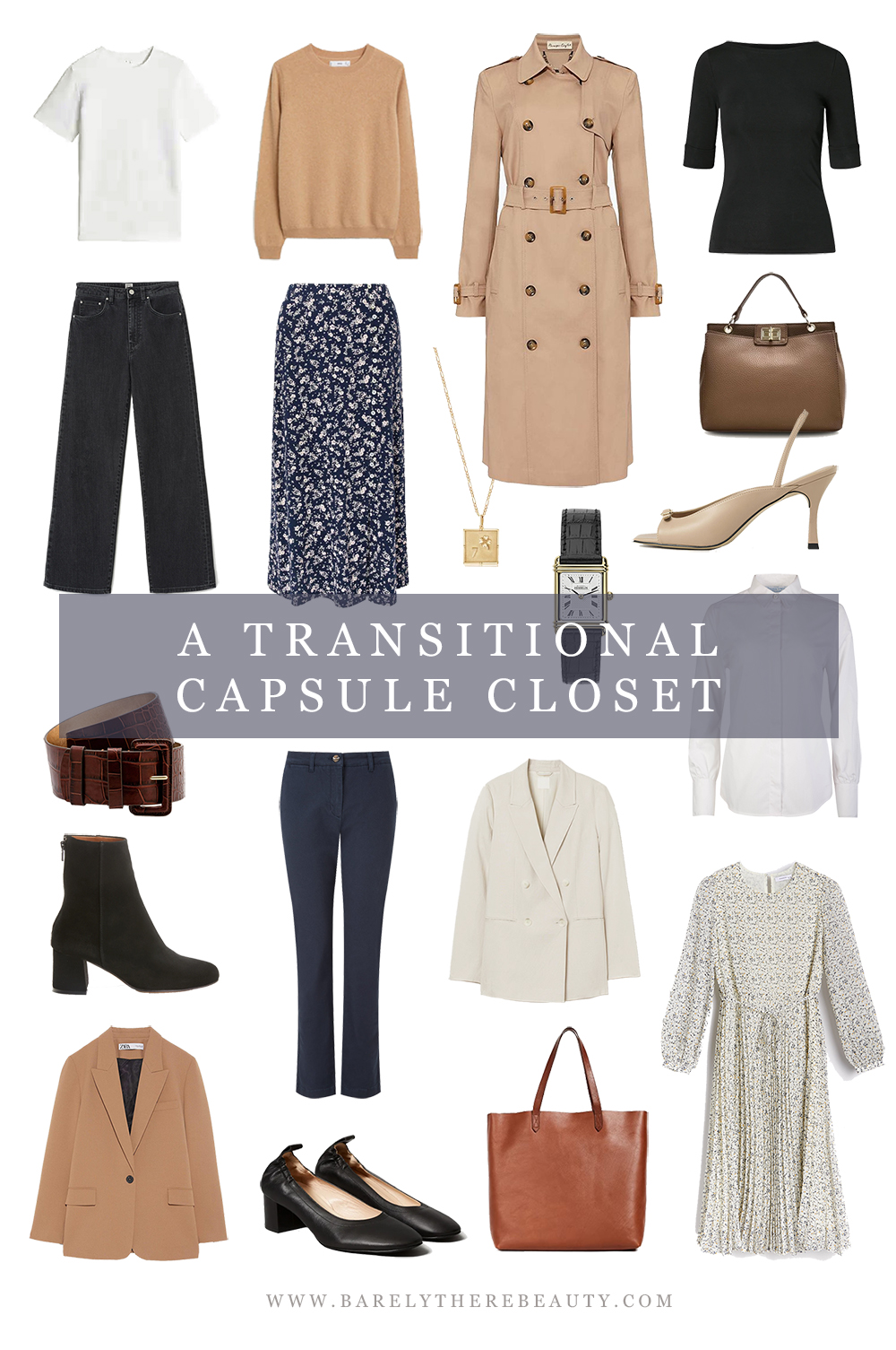 A Transitional Capsule Closet. Barely There Beauty A Lifestyle Blog