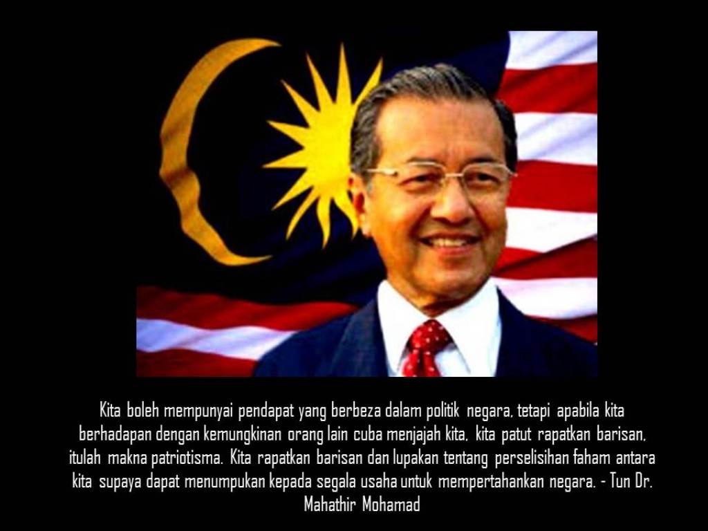 Kata-kata Tokoh: Tun Dr. Mahathir Mohamad 8