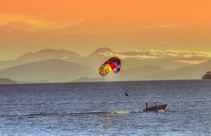 Lake Taupo North Island.