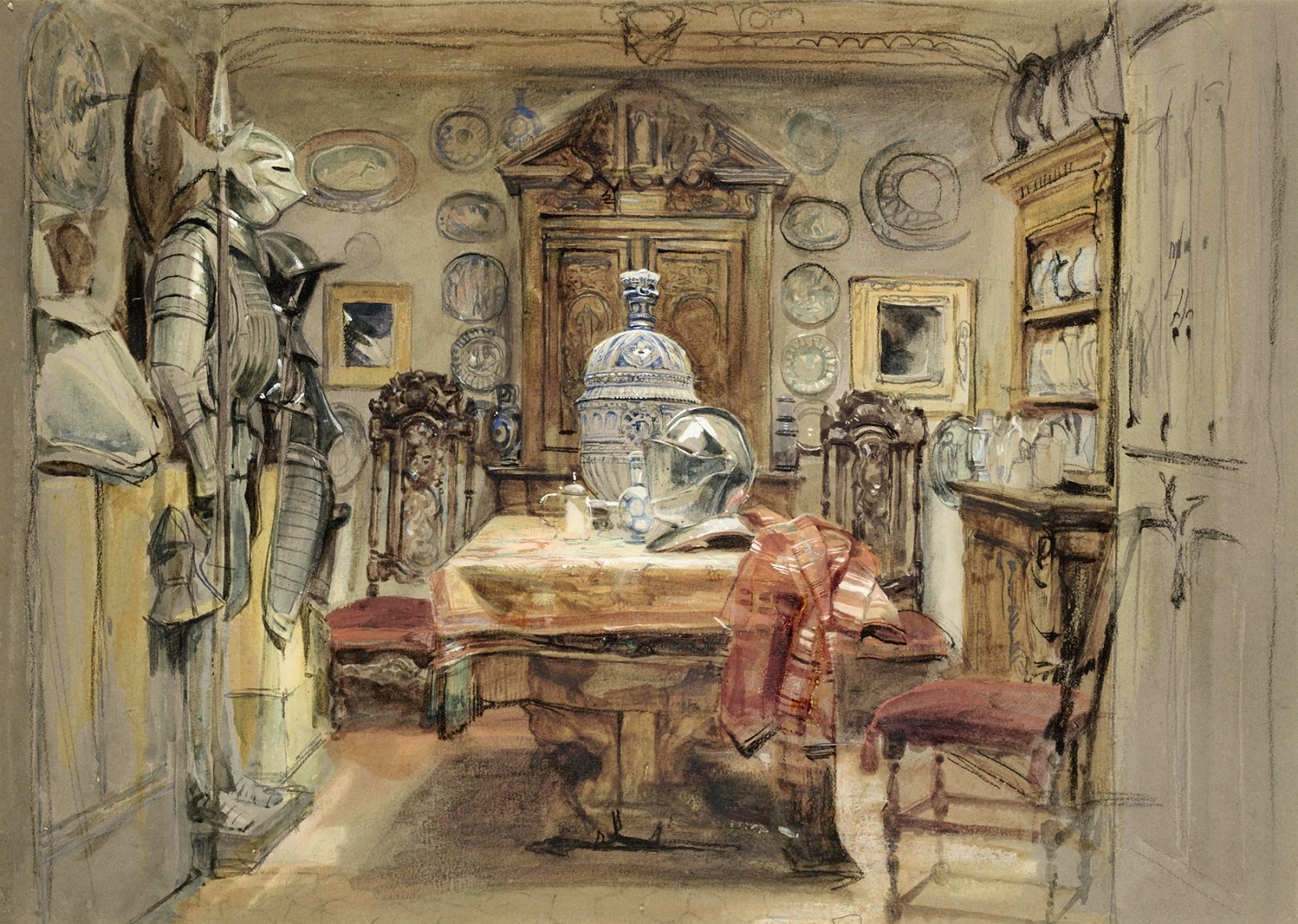 John Frederick Lewis (British, 18051876) Tutt'Art Pittura