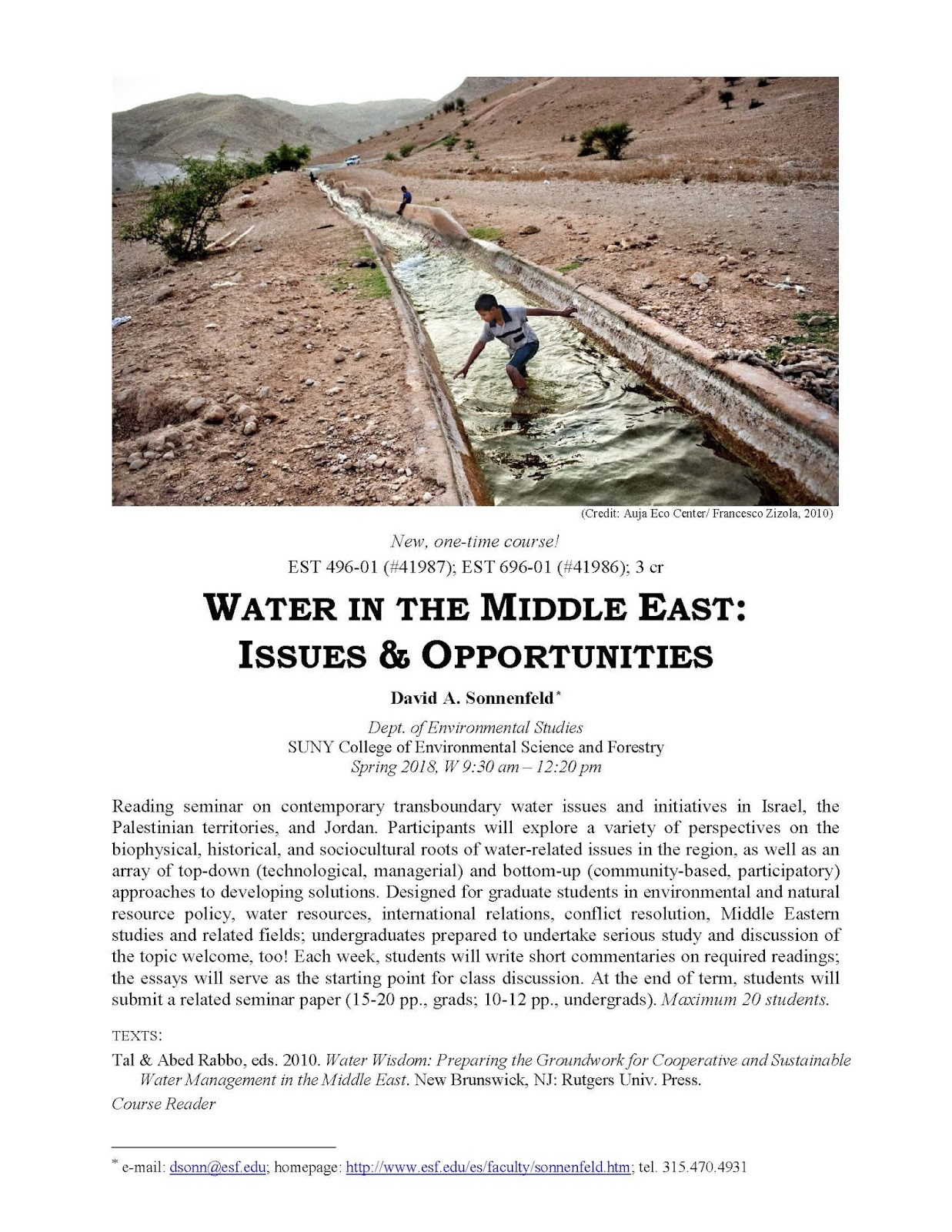 Environmental Studies at SUNYESF