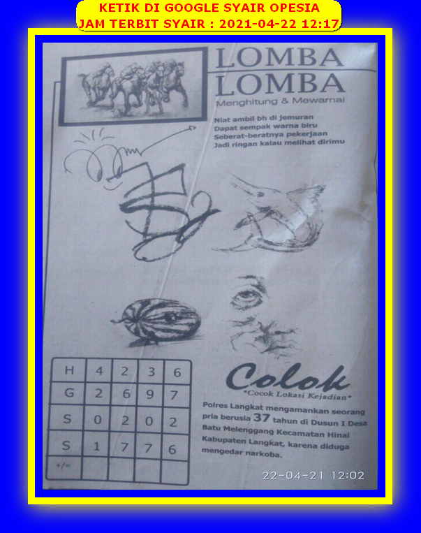 PREDIKSI SGP YOHII