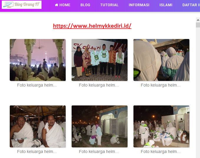 Cara membuat galeri foto diblogger dengan google drive – helmykediri.com