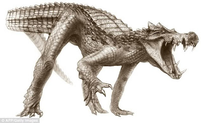 cocodrilos prehistoricos Kaprosuchus