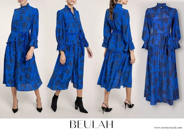Zara Tindall wore Beulah London Darsha Shirt Dress