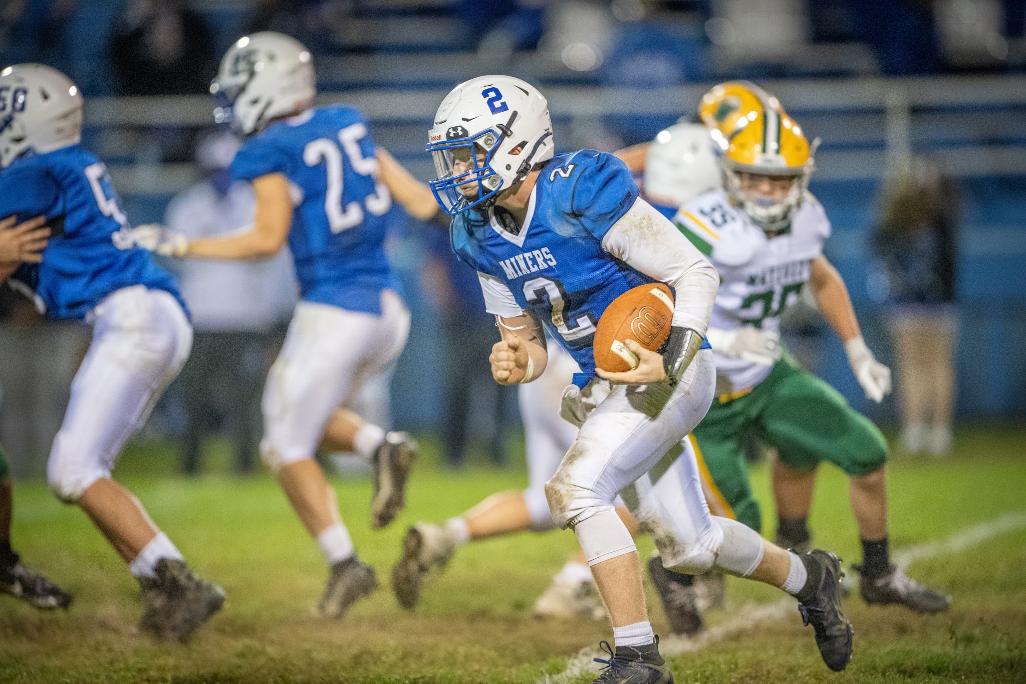 HIGH SCHOOL FOOTBALL Nativity BVM Wins the "Brawl in the Backyard