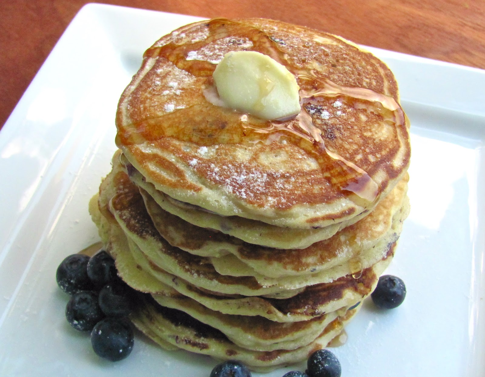 Sprinkle Some Sunshine! blueberry buttermilk pancakes party!