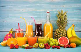 jugos de frutas tropicales