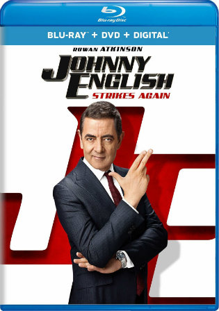 Johnny English Strikes Again 2018 BRRip 300MB Hindi Dual Audio ORG 480p