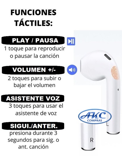 I12 Tws Earbuds Instrucciones De Airpods I12 Wireless Earbuds