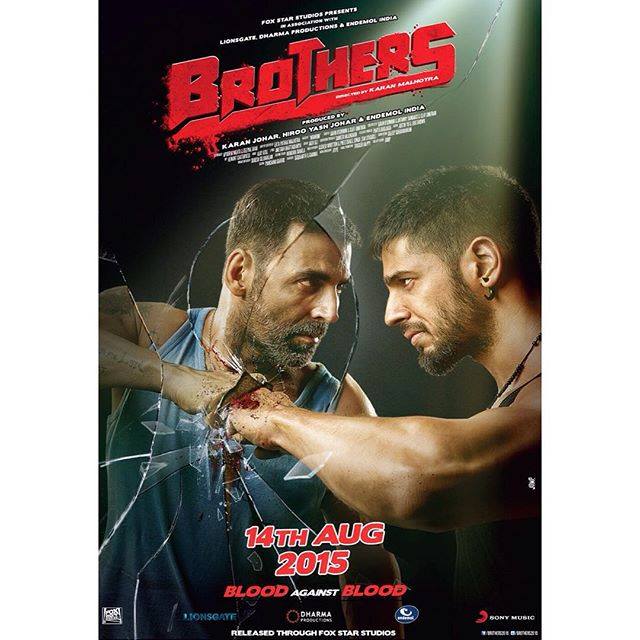 Brothers Movie Latest Poster Unveiled by Akshay Kumar Brothers Box