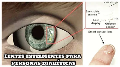 Nuevos Lentes de contacto inteligentes Monitorean el azúcar