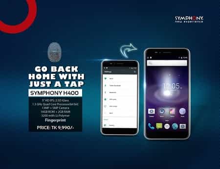Symphony H400 Symphony Xplorer H400 Smartphone