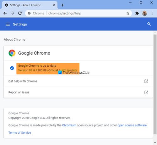 Cómo comprobar la versión del navegador Chrome