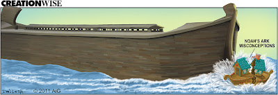 Clip of Noah's Ark from Answers in Genesis