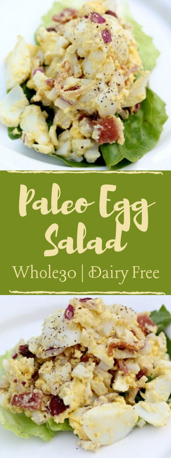 PALEO EGG SALAD RECIPE #egg #paleo #keto #whole30 #healthydiet 