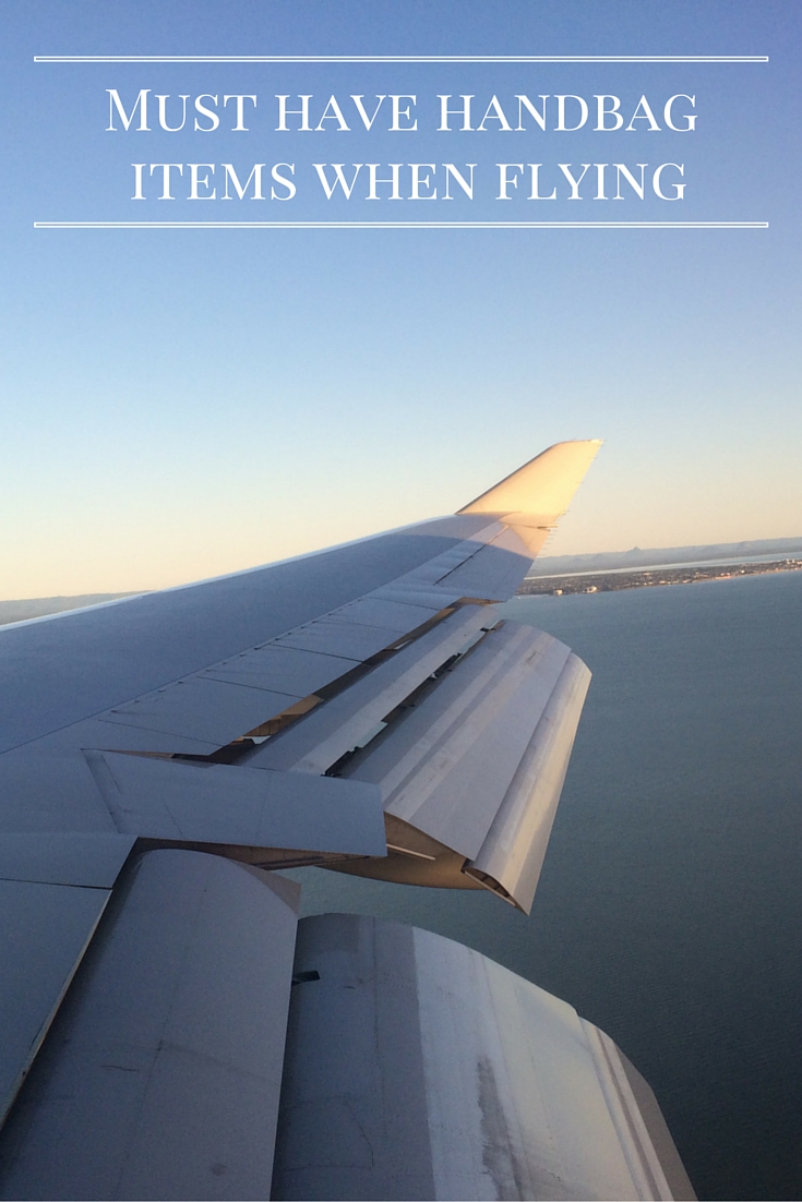 It's time... Must have handbag items when flying