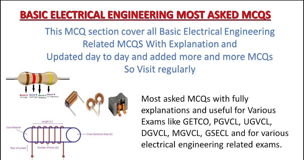 Basic Electrical Engineering Questions and Answers Electrical MCQS