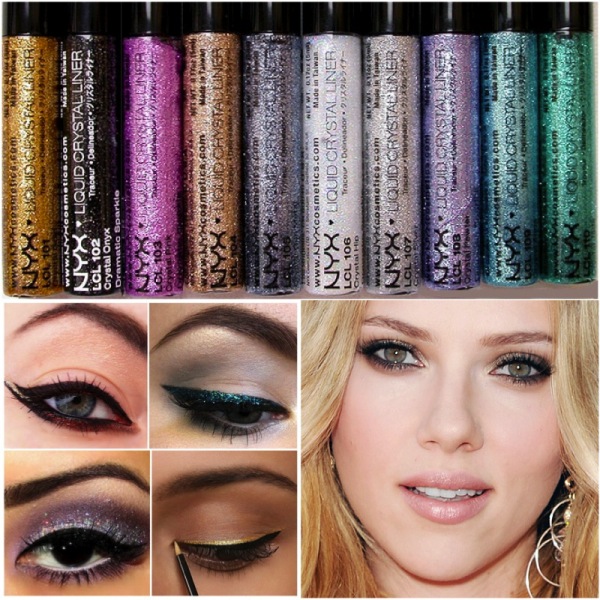 Dica De Maquiagem Delineador Colorido E Glitter Mala Com Rodinha