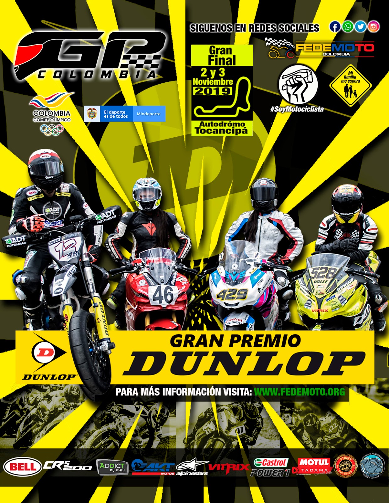 Premiere Motors Gran Final GP Colombia Gran Premio Dunlop