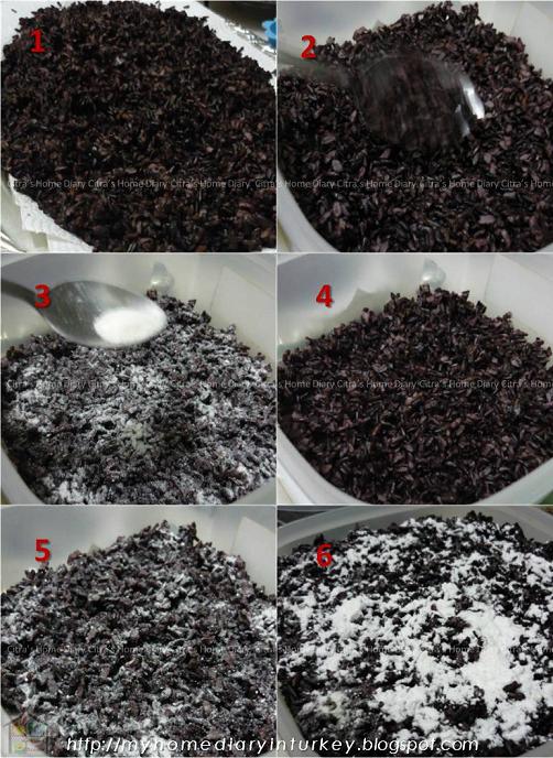 Citra's Home Diary Membuat tape ketan hitam / Fermented black