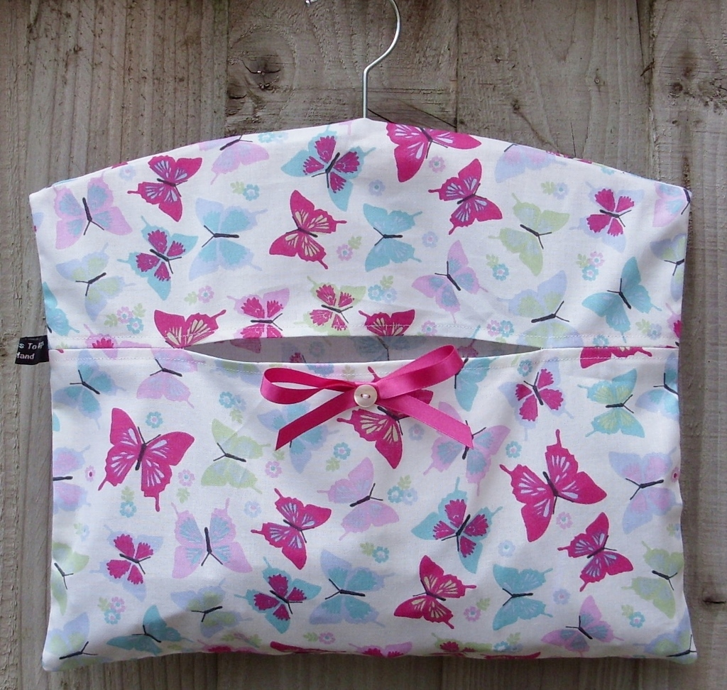 From Rags To Bags Blog Butterflies Clothes Peg Bag Give Away