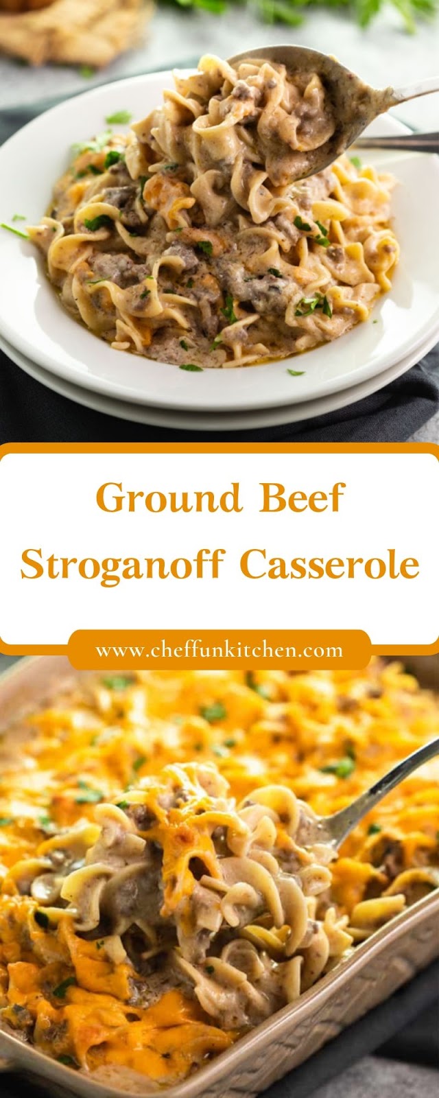 Ground Beef Stroganoff Casserole Ground Beef Stroganoff Casserole