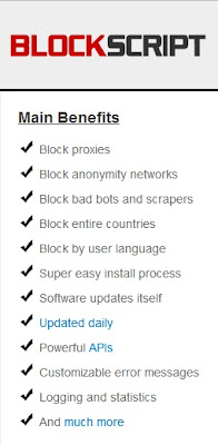 block unwanted traffic from your site